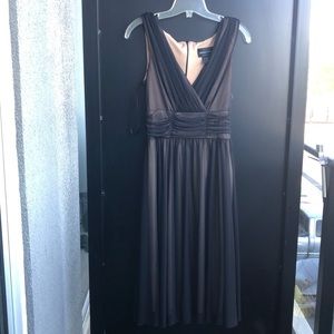 Black and Nude Dress